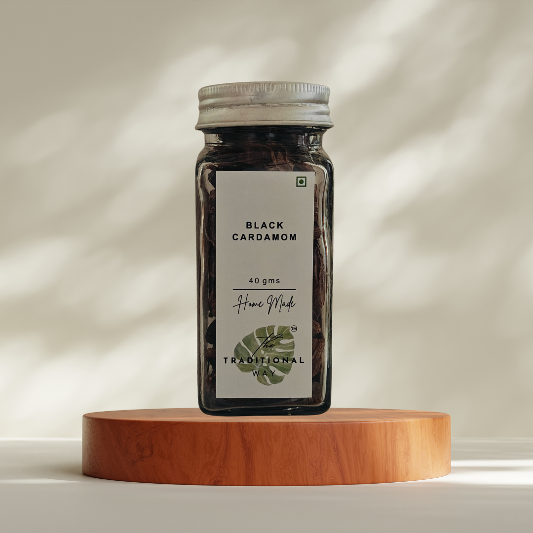 100% Natural Black Cardamom (Badi Elaichi)