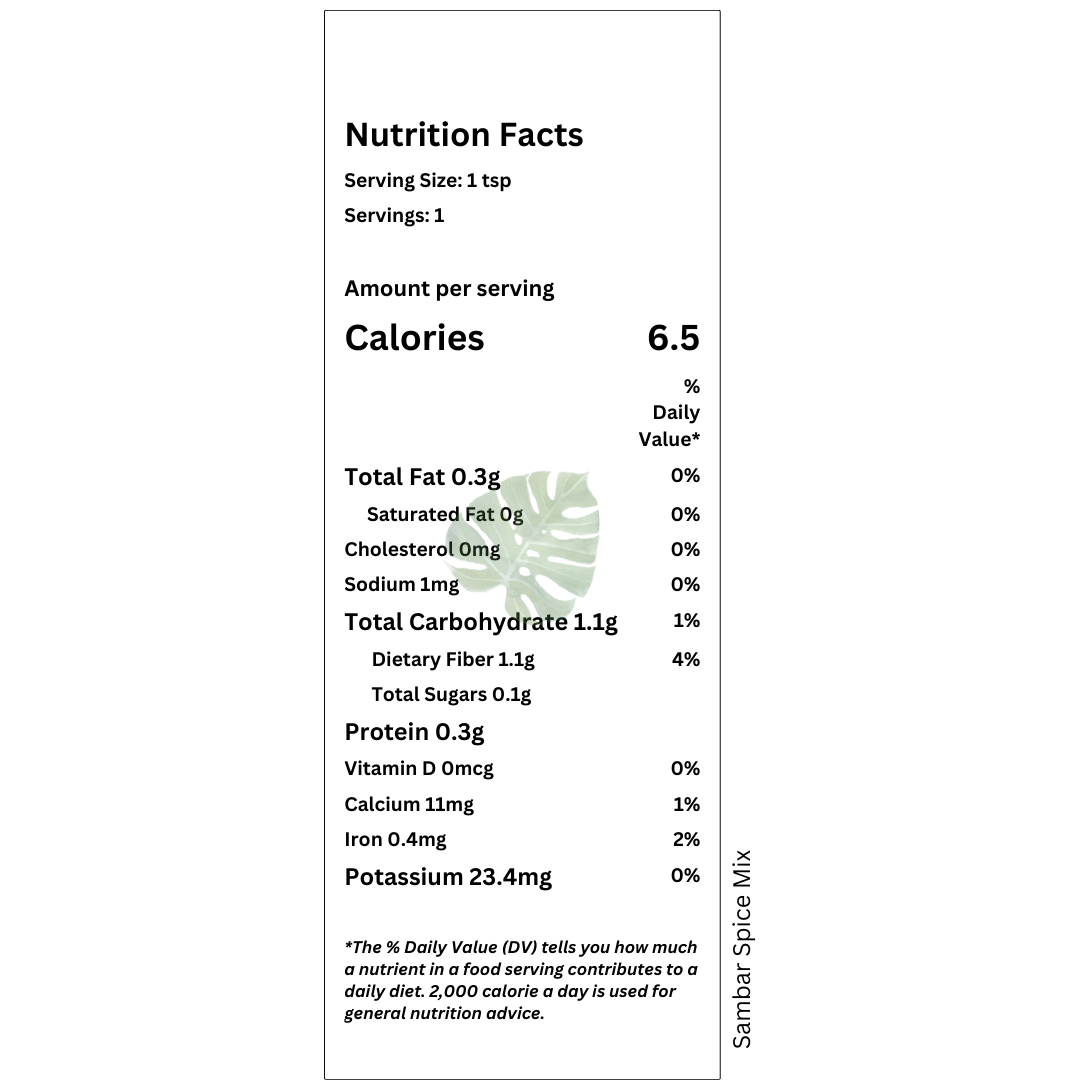 100% Natural Sambar Spice Mix - Image 6