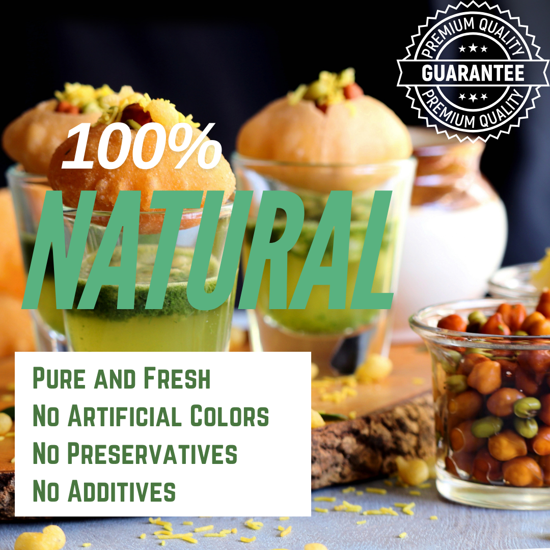 100% Natural Pani Puri Pre-mix Pack of 3 - Image 6