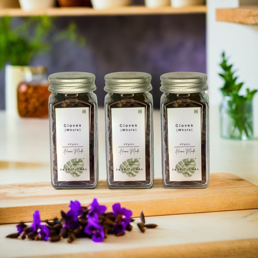 100% Natural Cloves Pack of 3