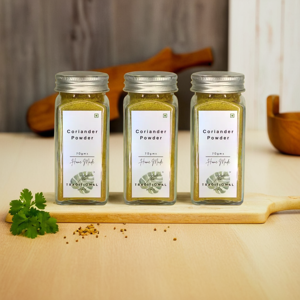 100% Natural Coriander Powder Pack of 3