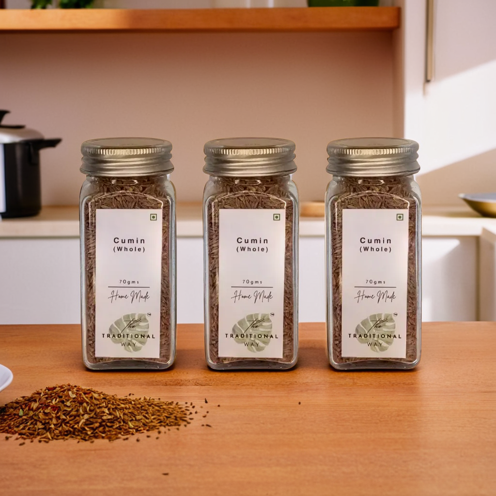 100% Natural Cumin (Whole) Pack of 3 - Image 2