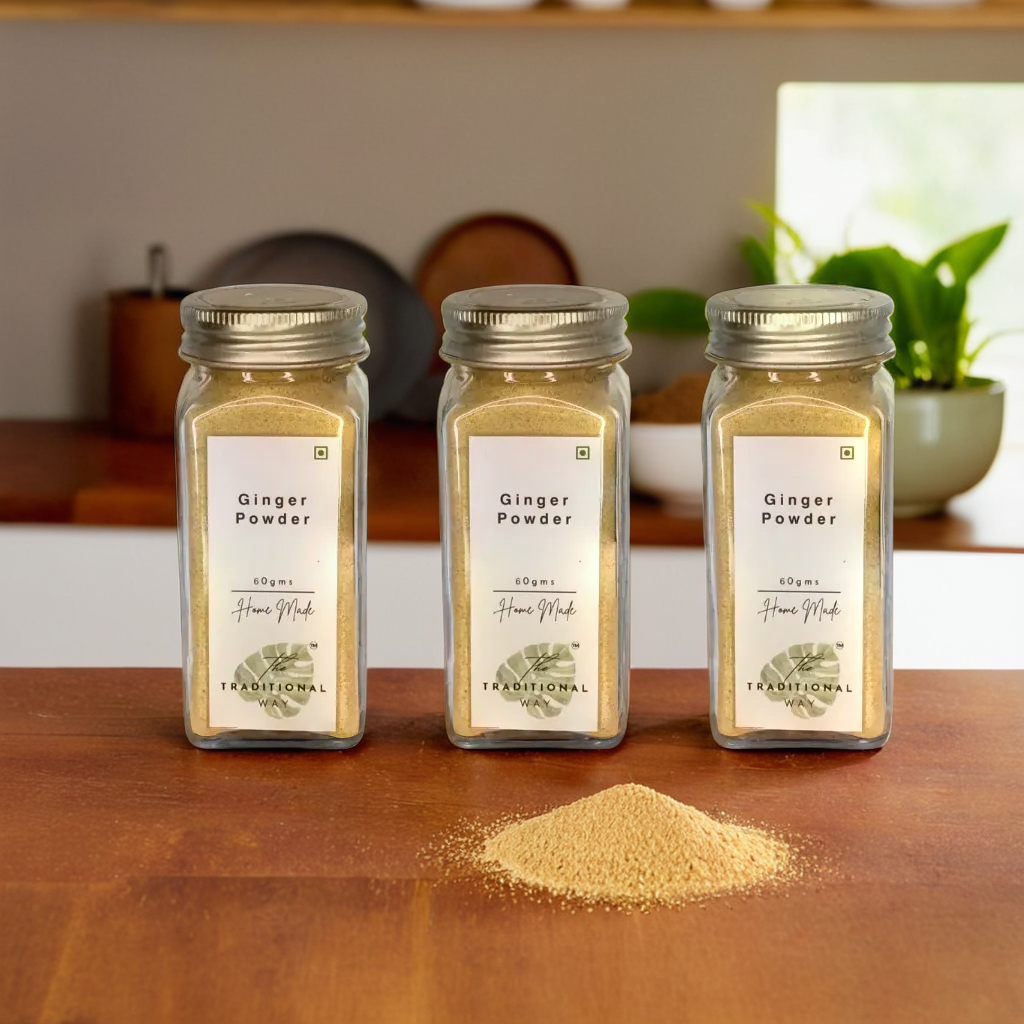 100% Natural Ginger Powder Pack of 3