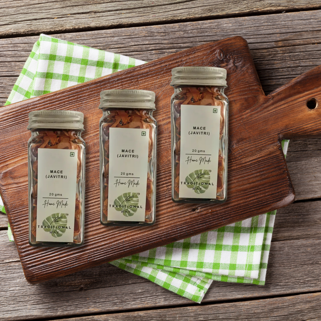 100% Natural Mace (Javitri) Pack of 3
